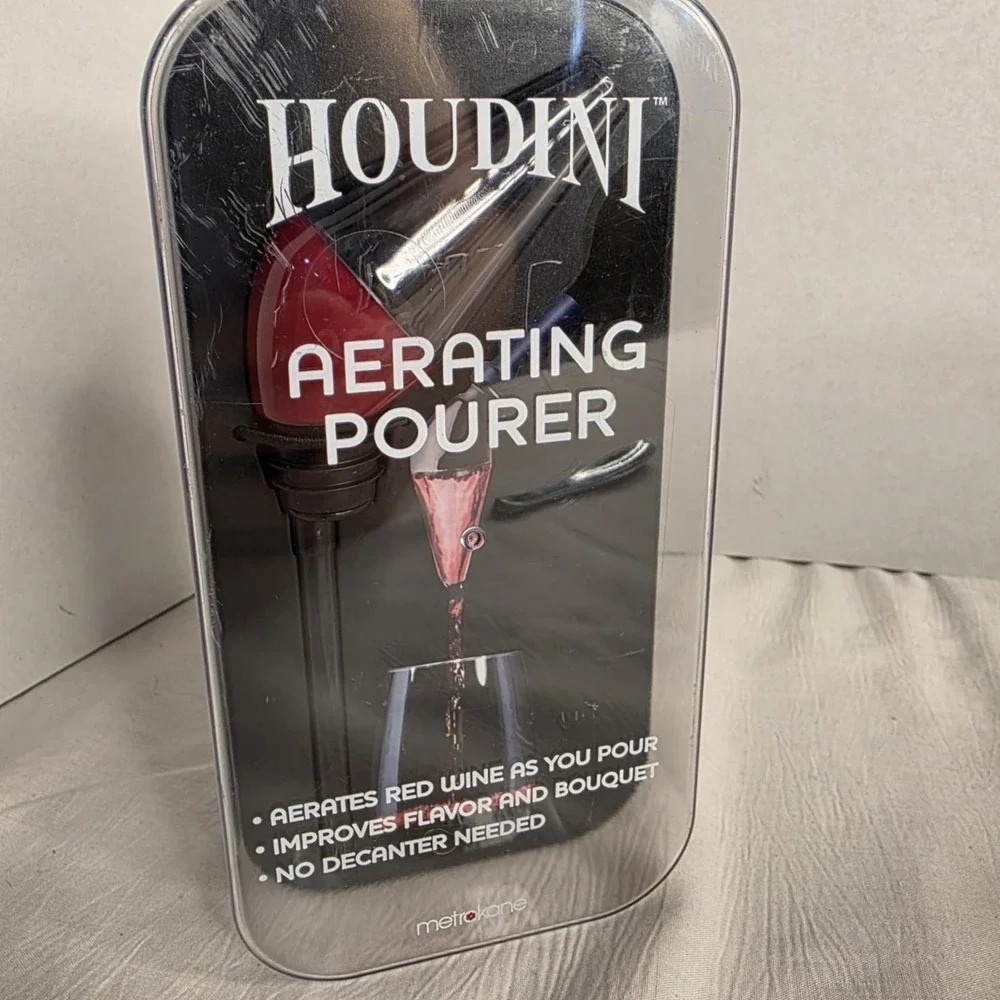 Houdini‎ Silver Aerating Pourer Set